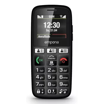 Emporia emporiaHAPPY 4,6 cm (1,81 tolli) 70 g Must Algtaseme telefon