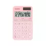 Taskupõhikalkulaator CASIO SL-310YC — 10 kohta, aku/päikeseenergia, maksu- ja kasumifunktsioonid, heleroosa