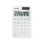 Kalkulaator CASIO SL-310YC tasku põhi, 10-kohaline, aku/päikeseenergia, valge