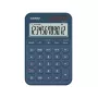 Lauaarvuti baasmudel CASIO MS-20YC — 12-kohaline, maksu- ja kasumifunktsioonid, aku/päikeseenergia, tumesinine