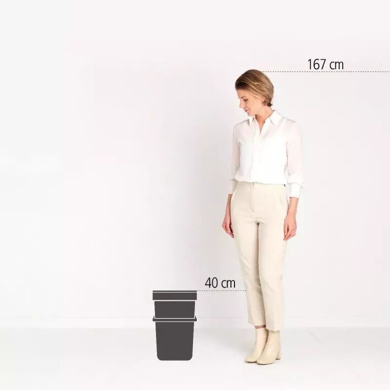 Brabantia Sort & Go 16 L Roheline prügikast 220x279x401 mm