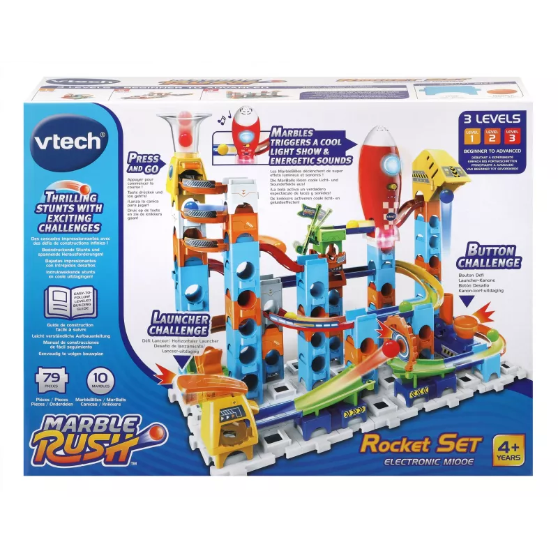 VTech Marble Rush Raketikomplekt Elektrooniline M100 E Mitmevärviline