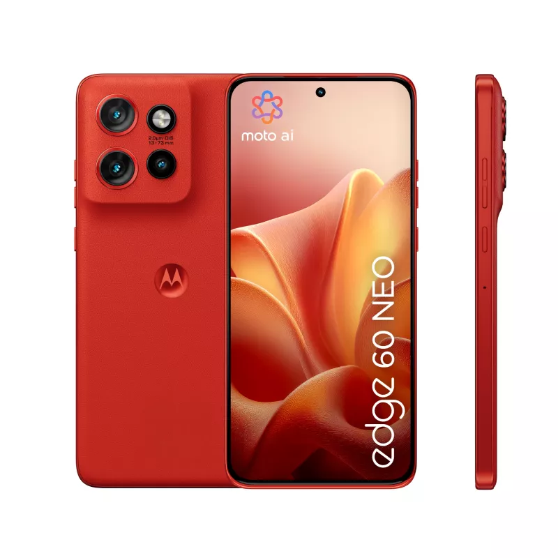 Motorola edge 60 Neo 16,1 cm (6,36 tolli) Dual SIM Android 15 5G USB USB-C 12 GB 256 GB 5000 mAh Punane