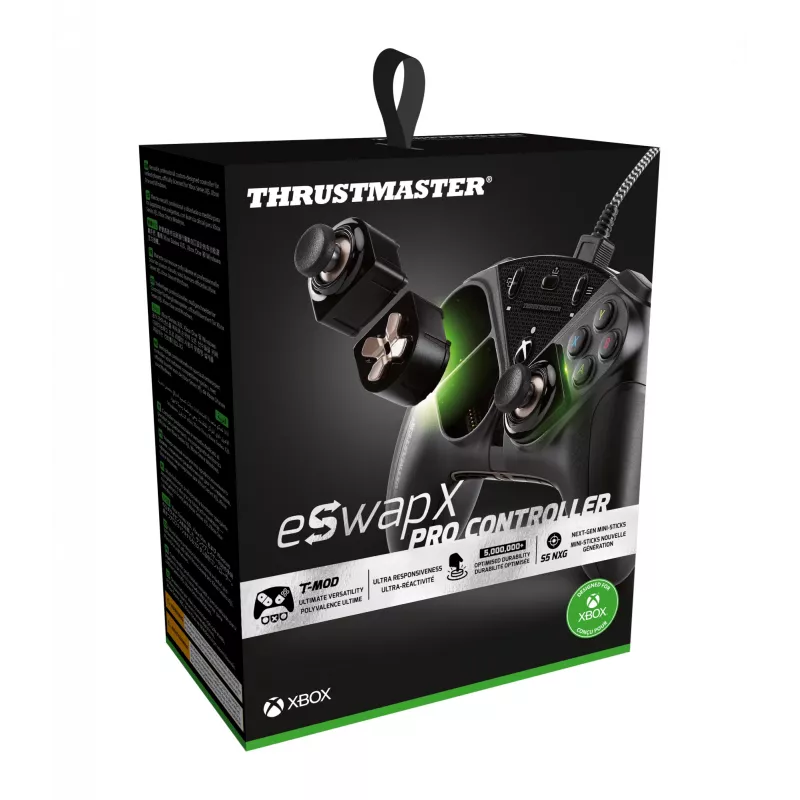 Thrustmaster eSwap Pro Controller Xbox One must USB mängupult analoog / digitaalne Xbox One, Xbox Series S