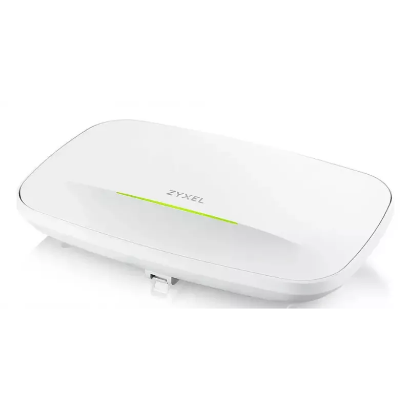 Juhtmevaba pääsupunkt Zyxel NWA240BE — kahe-/kolmeribaline 2,4/5/6 GHz, PoE, 1× RJ‑45, valge