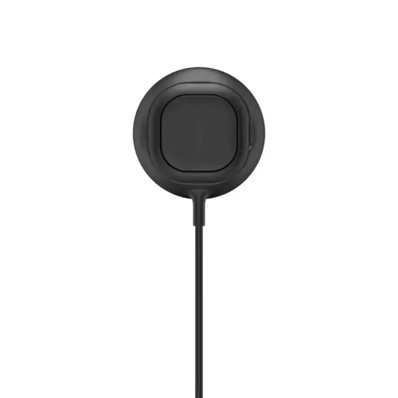 Laadija Belkin UltraCharge WIA013HQBK — juhtmeta USB kiirlaadija nutikella ja nutitelefoni jaoks, siseruumidesse, 2 m kaabel, must