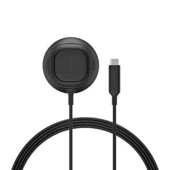 Laadija Belkin UltraCharge WIA013HQBK — juhtmeta USB kiirlaadija nutikella ja nutitelefoni jaoks, siseruumidesse, 2 m kaabel, must