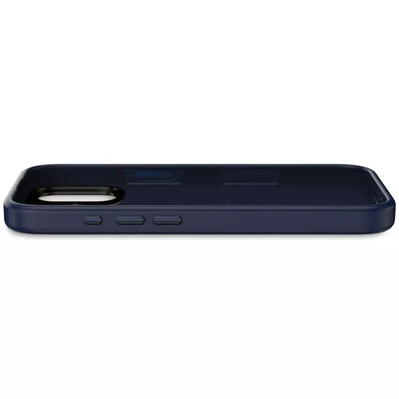Mobiiltelefoni ümbris Decoded D25IPO17BCS9TY iPhone 17 jaoks — ümbris, sobib kuni 16 cm (6,3 tolli), tumesinine, mikrokiud ja PU