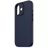 Mobiiltelefoni ümbris Decoded D25IPO17BCS9TY iPhone 17 jaoks — ümbris, sobib kuni 16 cm (6,3 tolli), tumesinine, mikrokiud ja PU