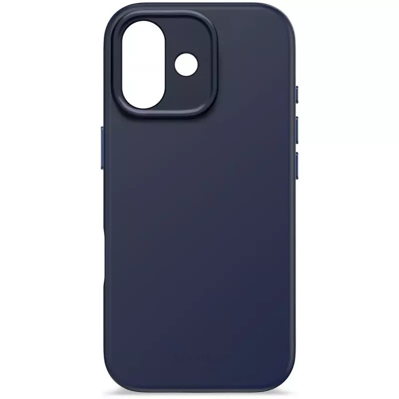 Mobiiltelefoni ümbris Decoded D25IPO17BCS9TY iPhone 17 jaoks — ümbris, sobib kuni 16 cm (6,3 tolli), tumesinine, mikrokiud ja PU