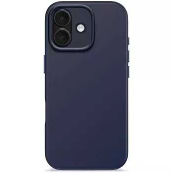 Mobiiltelefoni ümbris Decoded D25IPO17BCS9TY iPhone 17 jaoks — ümbris, sobib kuni 16 cm (6,3 tolli), tumesinine, mikrokiud ja PU