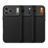 Decoded silikoonist tagakate Apple iPhone 17 Pro Max jaoks — ühildub 6,9 tolli (17,5 cm), must, mikrokiud/PU