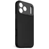 Decoded silikoonist tagakate Apple iPhone 17 Pro Max jaoks — ühildub 6,9 tolli (17,5 cm), must, mikrokiud/PU