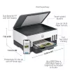 HP Smart Tank Tank Printer, termoinkjet, värviprinter, 4800 x 1200 DPI, A4, otsetrükk, hall