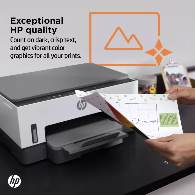 HP Smart Tank Tank Printer, termoinkjet, värviprinter, 4800 x 1200 DPI, A4, otsetrükk, hall