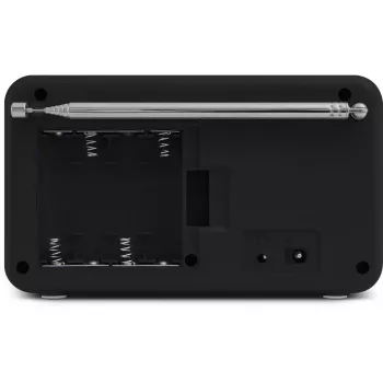 Kaasaskantav digitaalraadio TECHNISAT 0000/3906 — DAB/DAB+/FM, 1 W RMS, LCD, 3,5 mm, valge/must, 0,338 kg