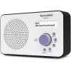 Kaasaskantav digitaalraadio TECHNISAT 0000/3906 — DAB/DAB+/FM, 1 W RMS, LCD, 3,5 mm, valge/must, 0,338 kg