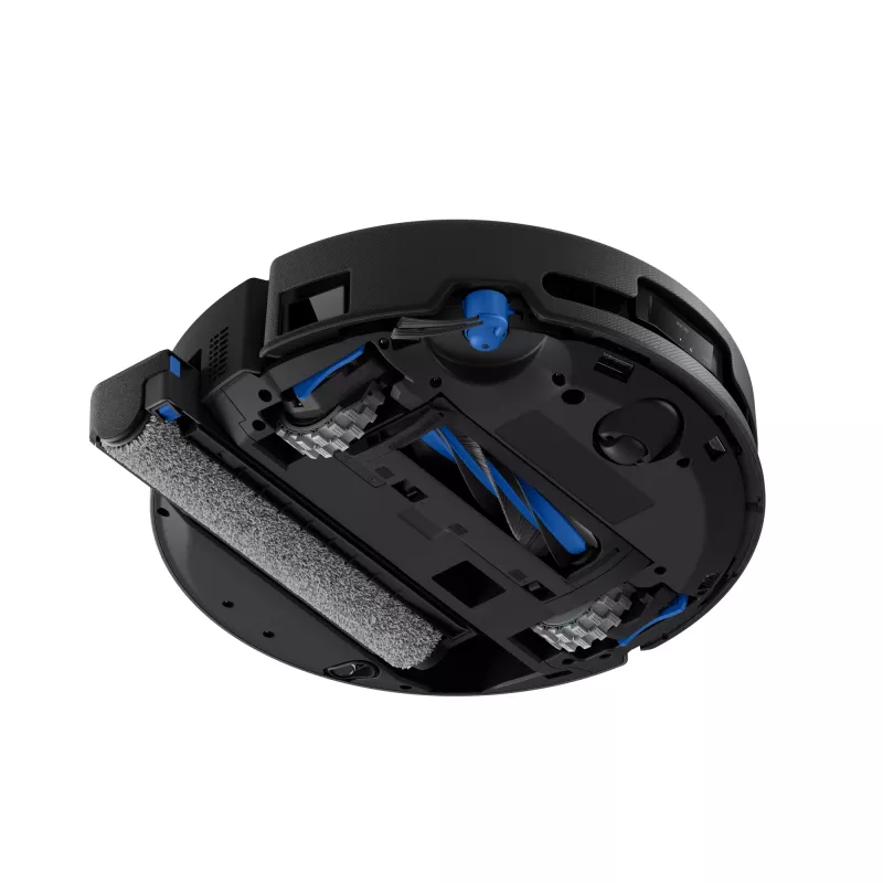 Robot vacuum Ecovacs DEEBOT T90 PRO OMNI — bagless 0.25 L dust bin, 350 min runtime, Li‑Ion 4000 mAh, Must