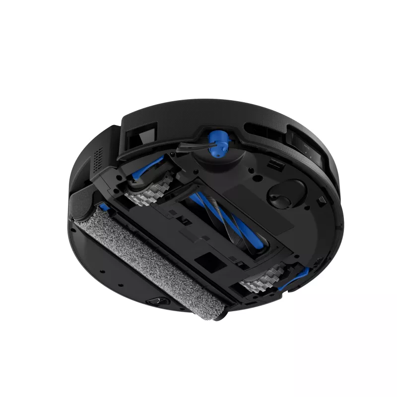 Robot vacuum Ecovacs DEEBOT T90 PRO OMNI — bagless 0.25 L dust bin, 350 min runtime, Li‑Ion 4000 mAh, Must