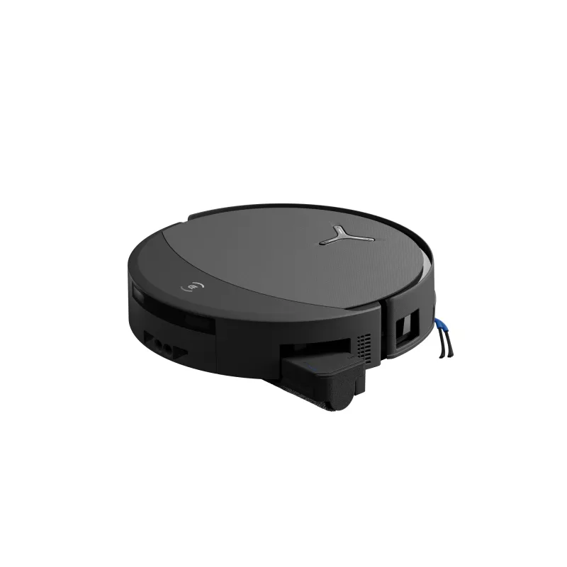 Robot vacuum Ecovacs DEEBOT T90 PRO OMNI — bagless 0.25 L dust bin, 350 min runtime, Li‑Ion 4000 mAh, Must