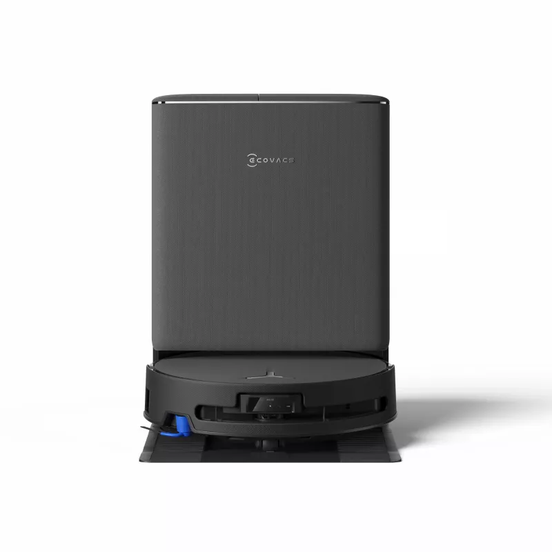 Robot vacuum Ecovacs DEEBOT T90 PRO OMNI — bagless 0.25 L dust bin, 350 min runtime, Li‑Ion 4000 mAh, Must