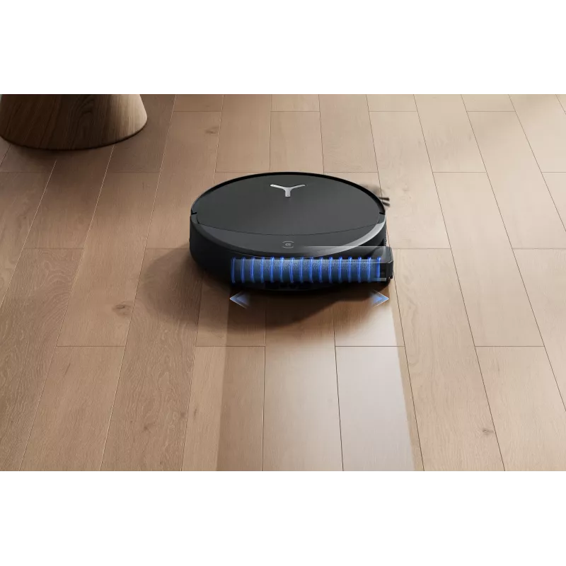 Robot vacuum Ecovacs DEEBOT T90 PRO OMNI — bagless 0.25 L dust bin, 350 min runtime, Li‑Ion 4000 mAh, Must