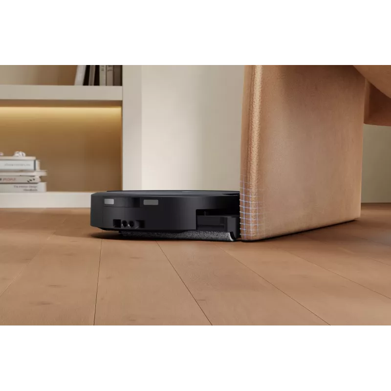 Robot vacuum Ecovacs DEEBOT T90 PRO OMNI — bagless 0.25 L dust bin, 350 min runtime, Li‑Ion 4000 mAh, Must
