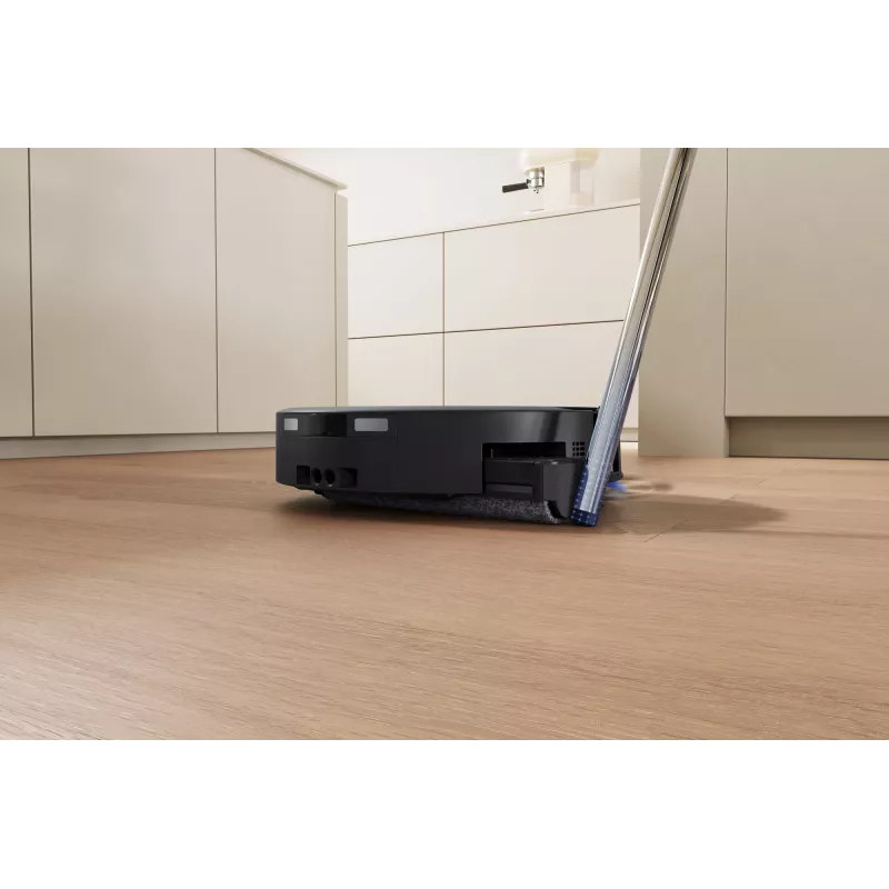 Robot vacuum Ecovacs DEEBOT T90 PRO OMNI — bagless 0.25 L dust bin, 350 min runtime, Li‑Ion 4000 mAh, Must
