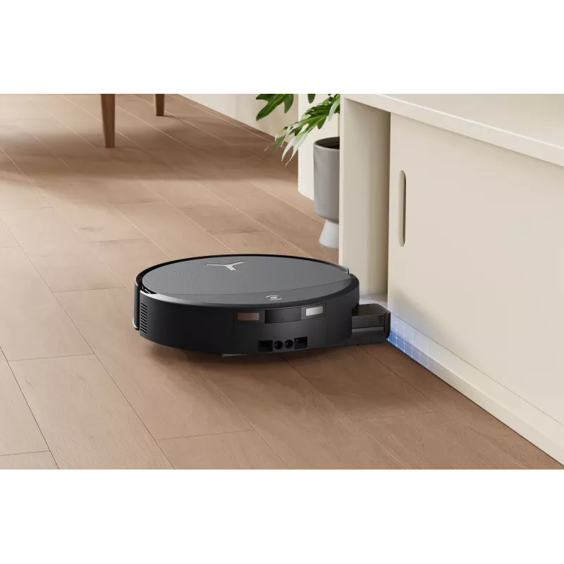 Robot vacuum Ecovacs DEEBOT T90 PRO OMNI — bagless 0.25 L dust bin, 350 min runtime, Li‑Ion 4000 mAh, Must