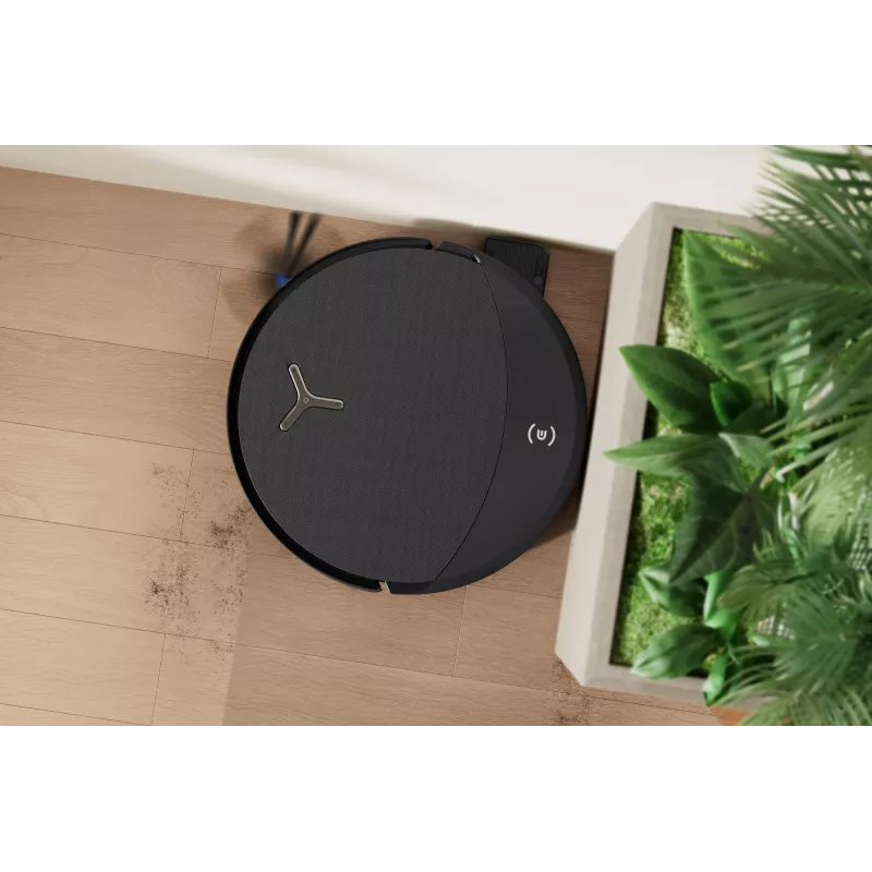 Robot vacuum Ecovacs DEEBOT T90 PRO OMNI — bagless 0.25 L dust bin, 350 min runtime, Li‑Ion 4000 mAh, Must