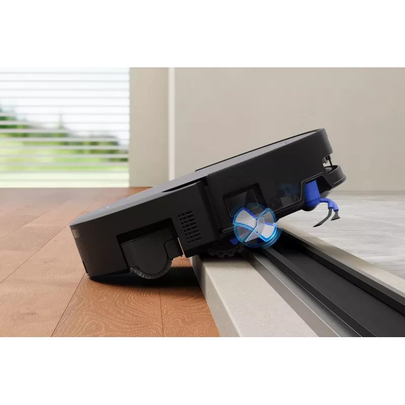 Robot vacuum Ecovacs DEEBOT T90 PRO OMNI — bagless 0.25 L dust bin, 350 min runtime, Li‑Ion 4000 mAh, Must