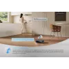Robot vacuum Ecovacs DEEBOT T90 PRO OMNI — bagless 0.25 L dust bin, 350 min runtime, Li‑Ion 4000 mAh, Must