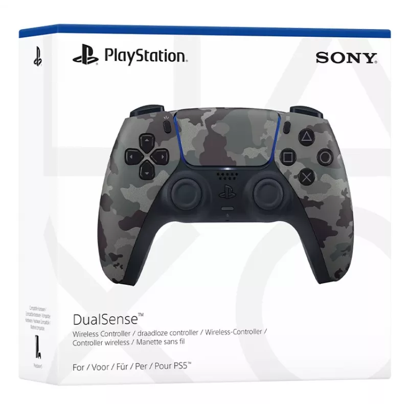 Gamepad Sony DualSense v3 Camouflage — Bluetooth/USB, PS5, sisseehitatud aku, USB‑C, 160×106×66 mm