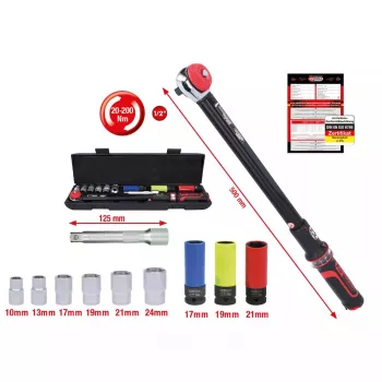Pöördemomendivõti KS Tools 516.2400 Kaal 3,04 kg