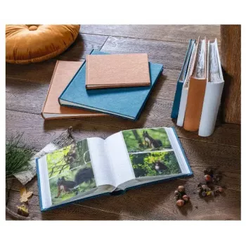 Hama Wrinkled fotoalbum sinine 36 lehte 10 x 15 raamatuköide