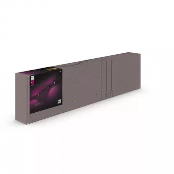 Nutivalgustusplekk Philips Hue Valge and colour ambience Perifo sirge laealuse komplekt 4 plekki Bluetooth Must