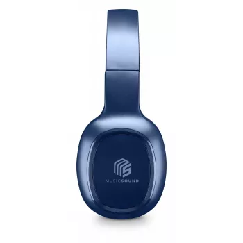 Music Sound Basic Bluetooth kõrvapealne peakomplekt kaugjuhtimispuldi ja mikrofoniga