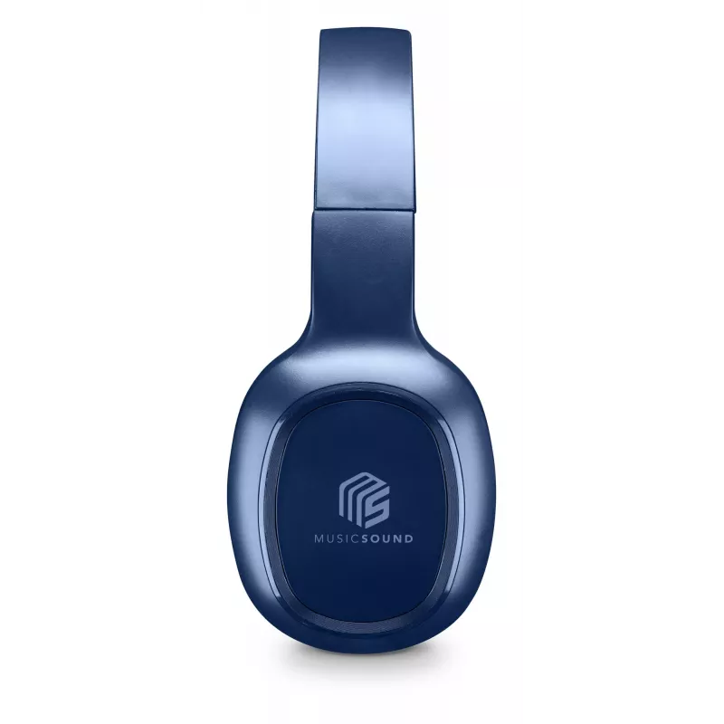 Music Sound Basic Bluetooth kõrvapealne peakomplekt kaugjuhtimispuldi ja mikrofoniga