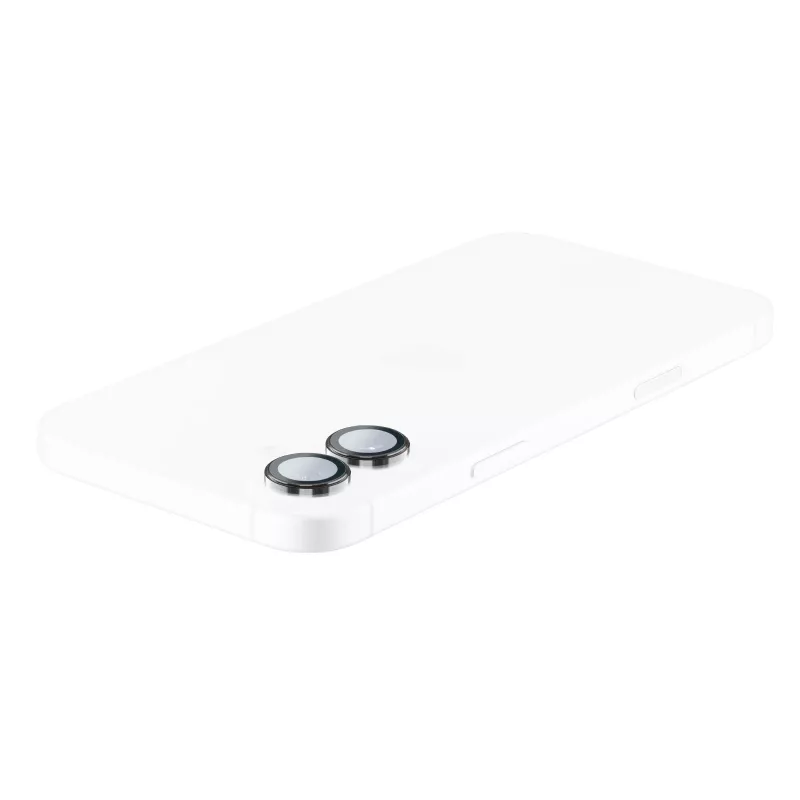 Cellularline Camera Lens Ring - iPhone 16/16 Plus karastatud klaas kaamera kaitseks