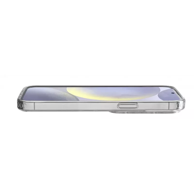 Cellularline Clear Protect - Galaxy S25 kõva ümbris kummist servadega