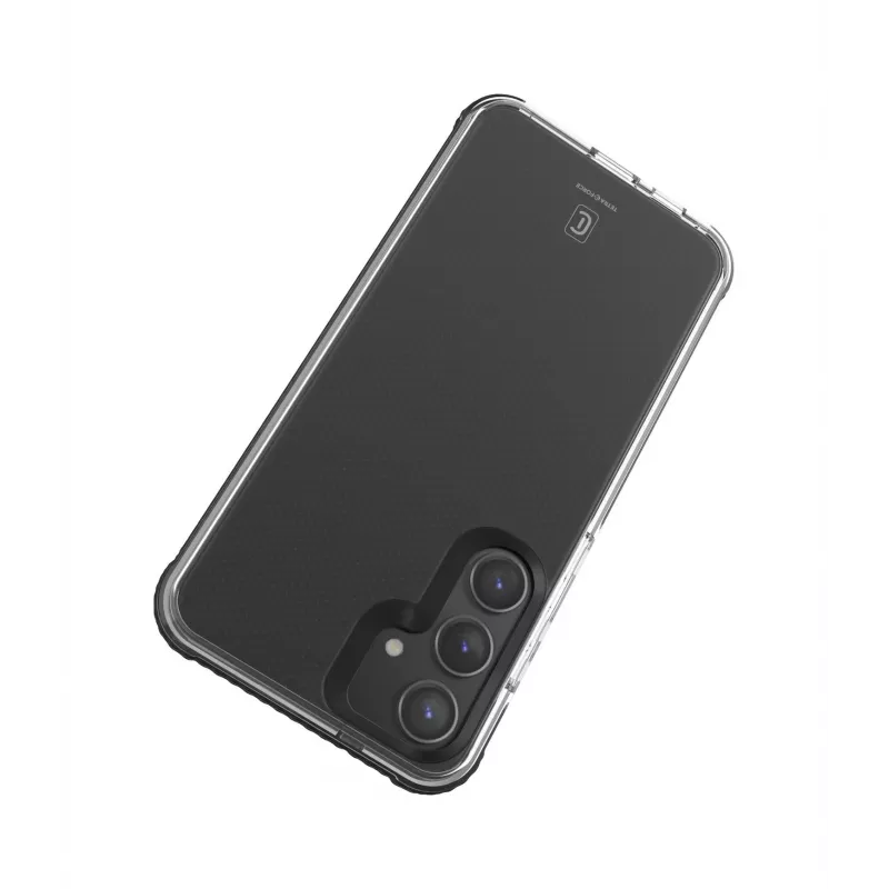 Cellularline Tetra Force Strong Guard - Galaxy S25 ülikaitsev, põrutuskindel painduv ümbris integreeritud Microban® antibakteriaalse tehnoloogiaga