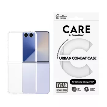 PanzerGlass CARE™ by ® Urban Combat Case läbipaistev Samsung Galaxy Z Flip7