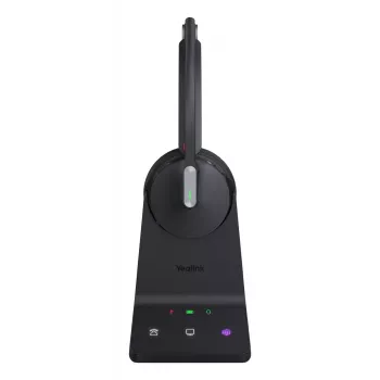 Juhtmeta mono peaseade Yealink WH64 Teams — Bluetooth, supraauraalne, 20–20000 Hz, 150 m ulatus, must