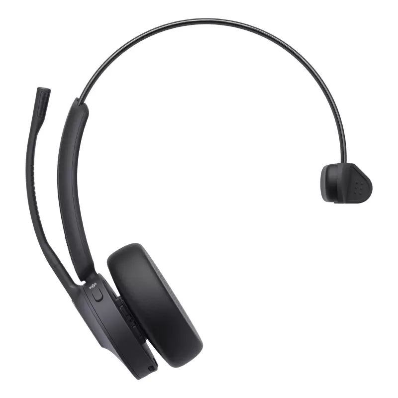 Juhtmeta mono peaseade Yealink WH64 Teams — Bluetooth, supraauraalne, 20–20000 Hz, 150 m ulatus, must