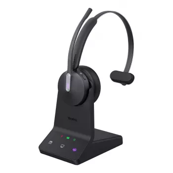 Juhtmeta mono peaseade Yealink WH64 Teams — Bluetooth, supraauraalne, 20–20000 Hz, 150 m ulatus, must