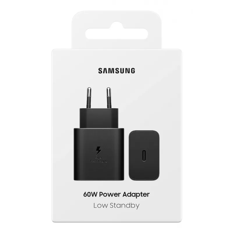 Samsung EP-T6010NBEGWW mobiilseadme laadija Sülearvuti, nutitelefon, tahvelarvuti Must Vahelduvvool Kiirlaadimine Siseruumides