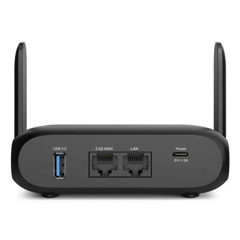 TP-Link BE3600 Wi-Fi 7 traadita ruuter 2,5 Gigabit Ethernet kahesageduslik (2,4 GHz / 5 GHz) must