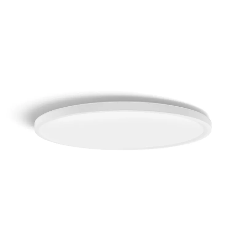 Laetuli Philips Hue Devote õhuke laelamp M, ümmargune LED 23W, valge, Ø42,1 cm, universaalsesse kohta