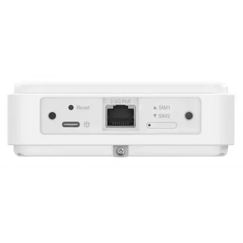 Mobiilsidevõrgu lüüs TP-LINK OMADA ER701-5G-Outdoor, 5G/4G/3G, 2,4 GHz Wi‑Fi, 2,5 Gbps Ethernet, posti/seina/akna kinnitus