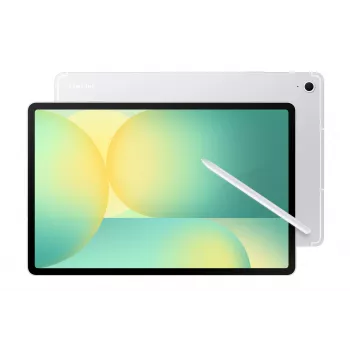 Samsung Galaxy Tab S10 FE+ 5G (13,1 tolli), 33,3 cm (13,1 tolli), 2880 x 1800 pikslit, 256 GB, 12 GB, 2,6 GHz, hõbedane